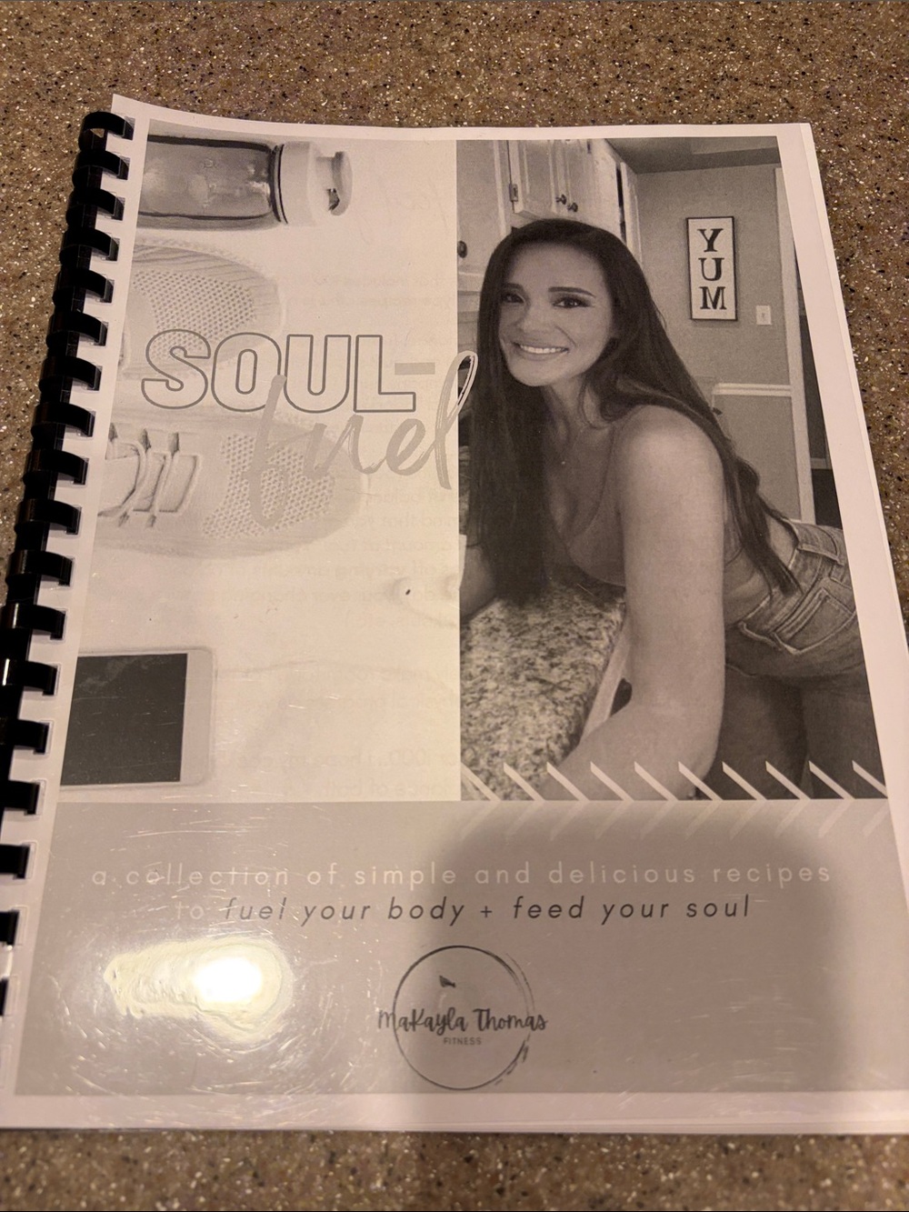 Makayla Thomas Soul Fuel Printed Cookbook